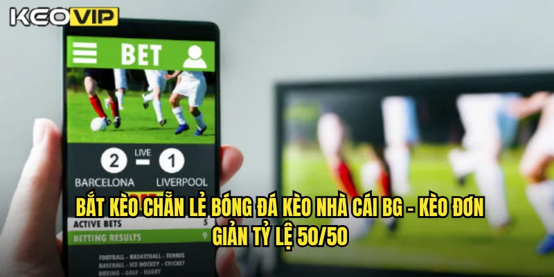 Bắt Kèo Chẵn Lẻ Bóng Đá Kèo Nhà Cái BG - Dự Đoán Tổng Bàn Thắng Chính Xác 1 Bắt Kèo Chẵn Lẻ Bóng Đá Kèo Nhà Cái BG - Kèo Đơn Giản Tỷ Lệ 50/50
